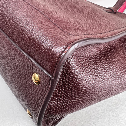 Ferragamo Purple Handle Bags A-16850