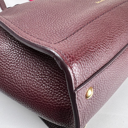 Ferragamo Purple Handle Bags A-16850