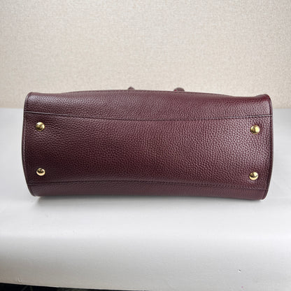 Ferragamo Purple Handle Bags A-16850