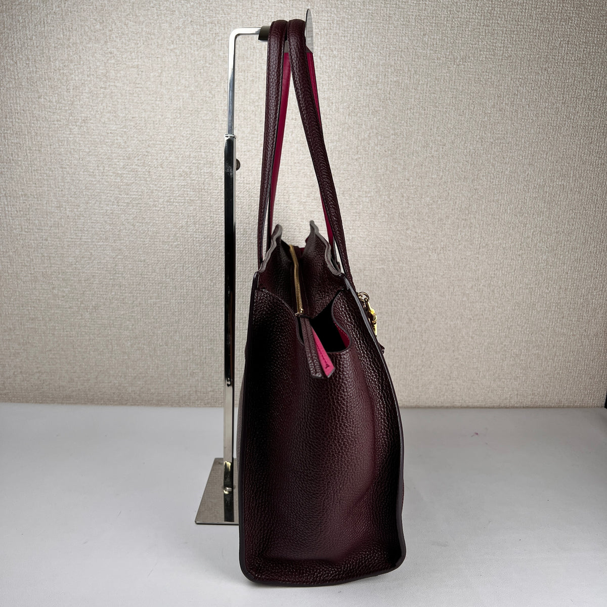Ferragamo Purple Handle Bags A-16850