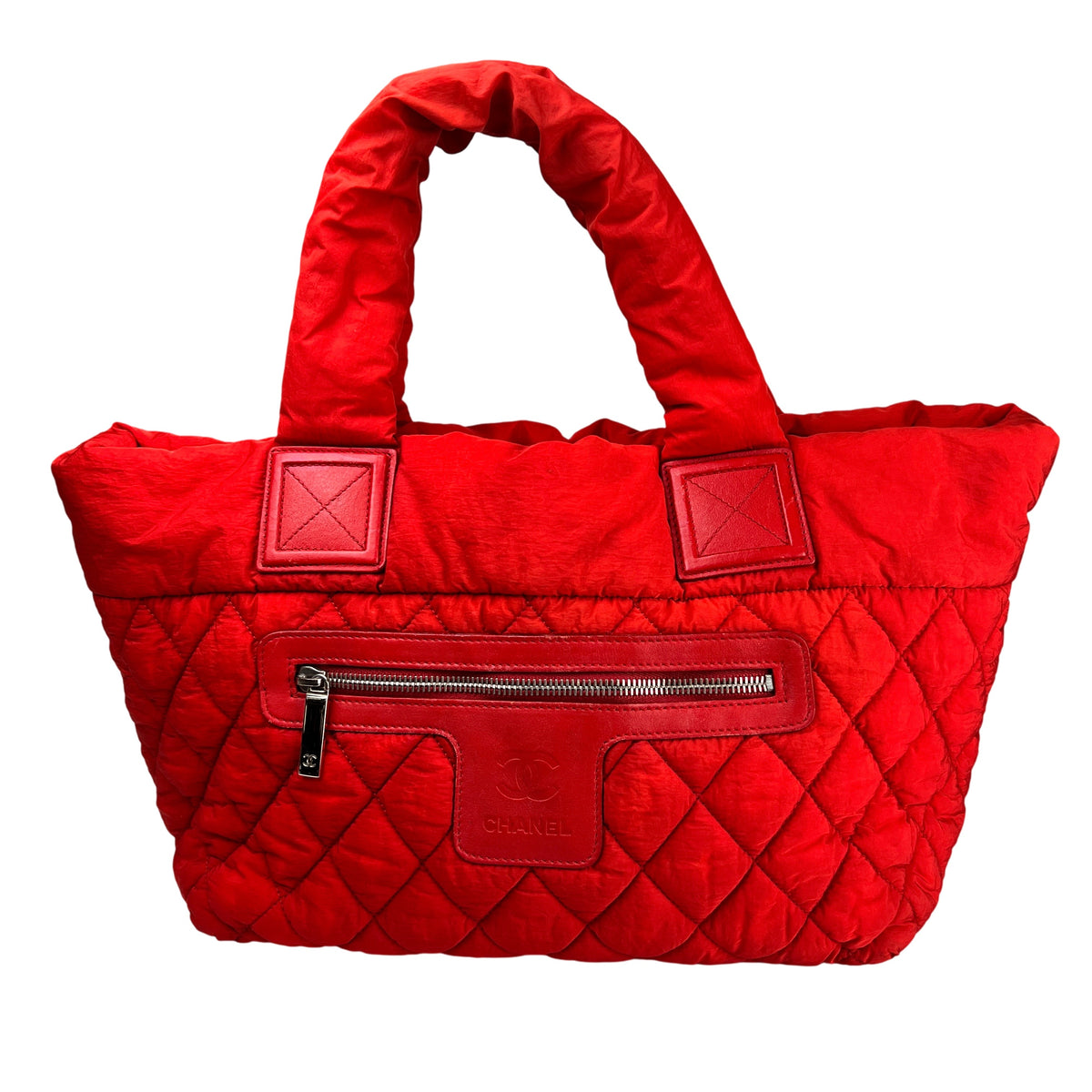 Chanel Red Tote Bags A-16852