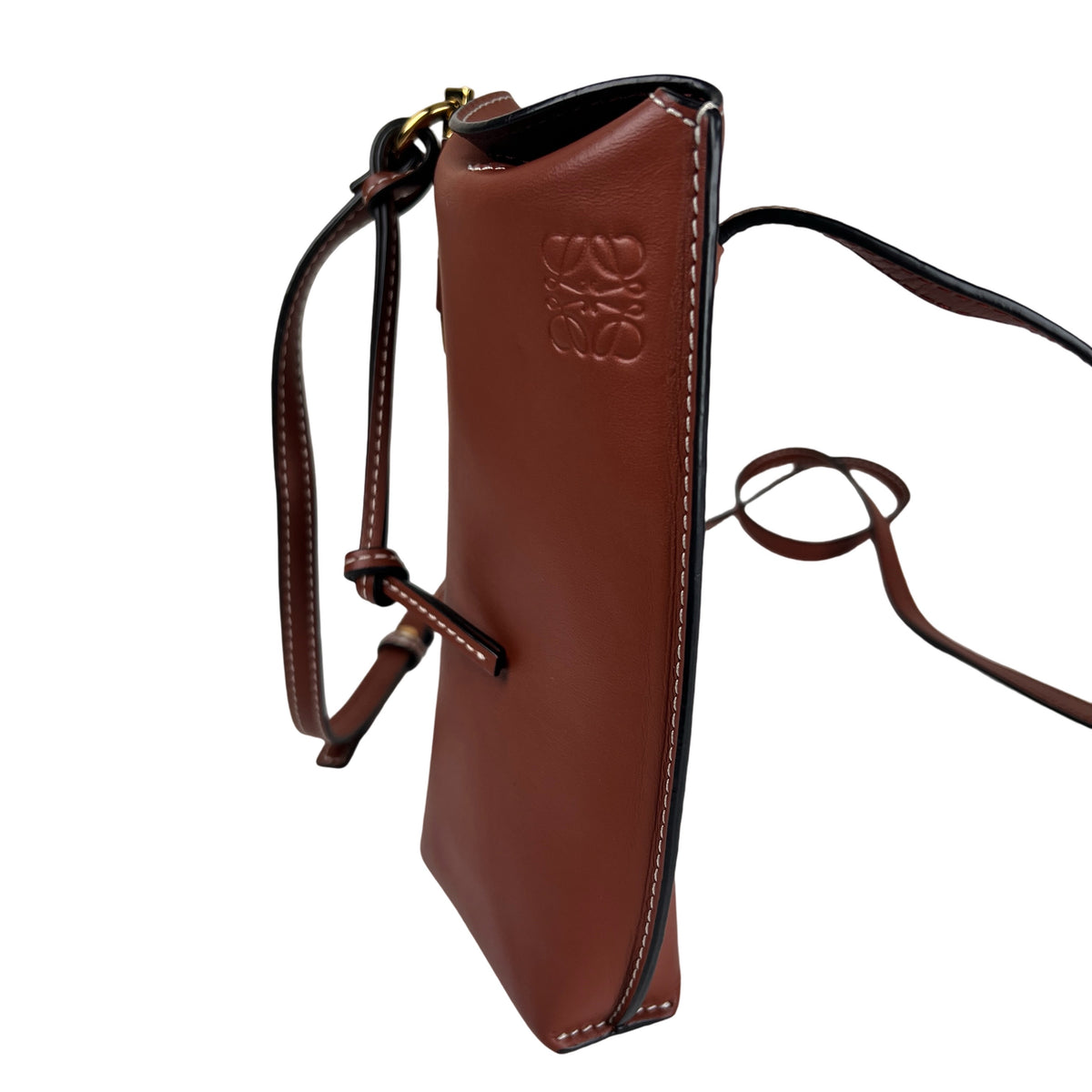 Loewe Brown Shoulder Bags A-16855