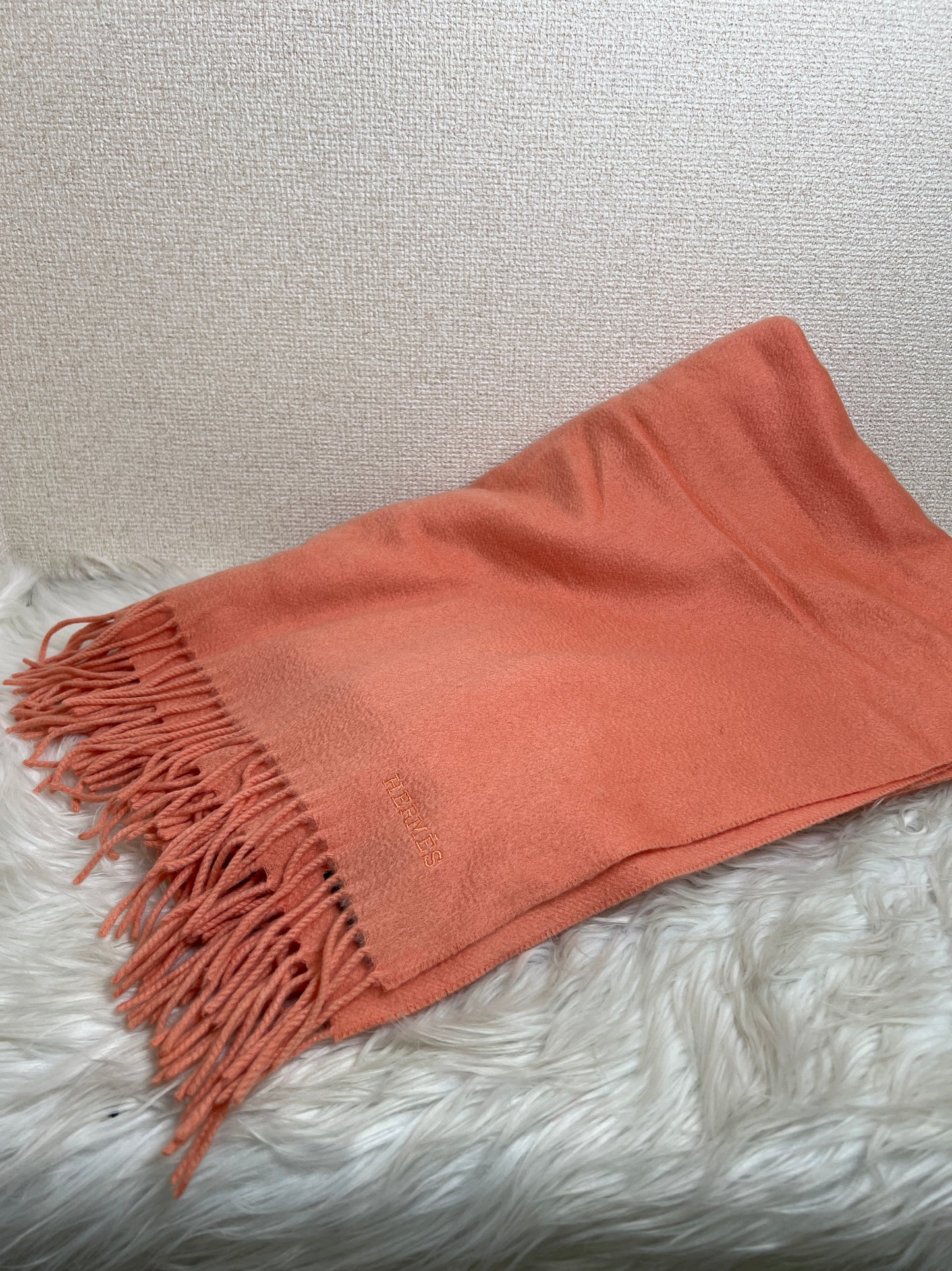 Hermes Orange Scarves A-16860