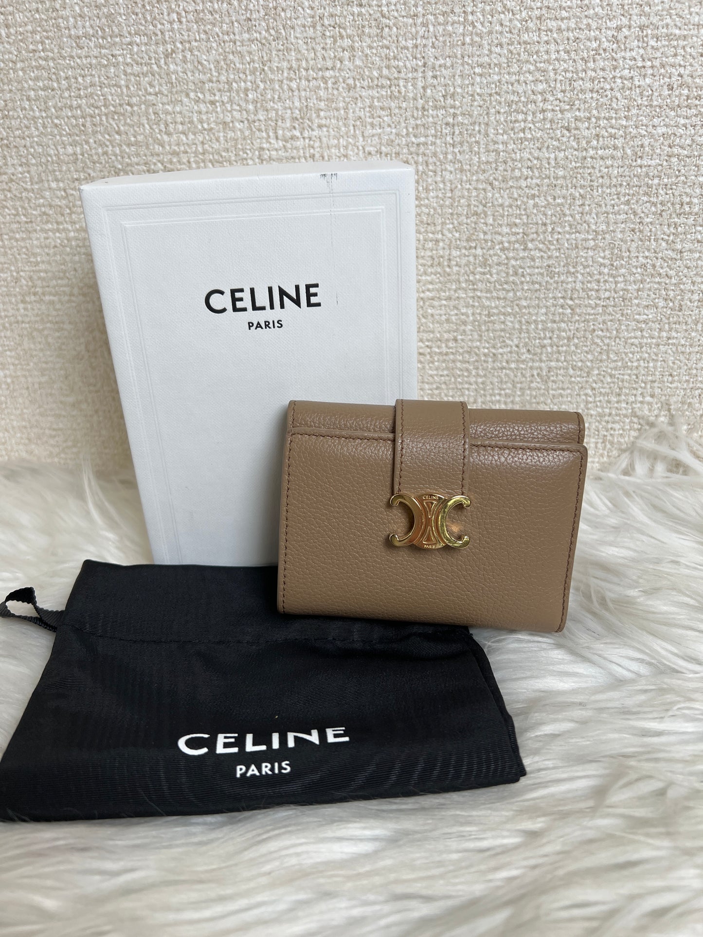 Celine Beige Wallets A-16862