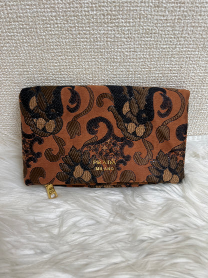 Prada Orange Pouches A-16876