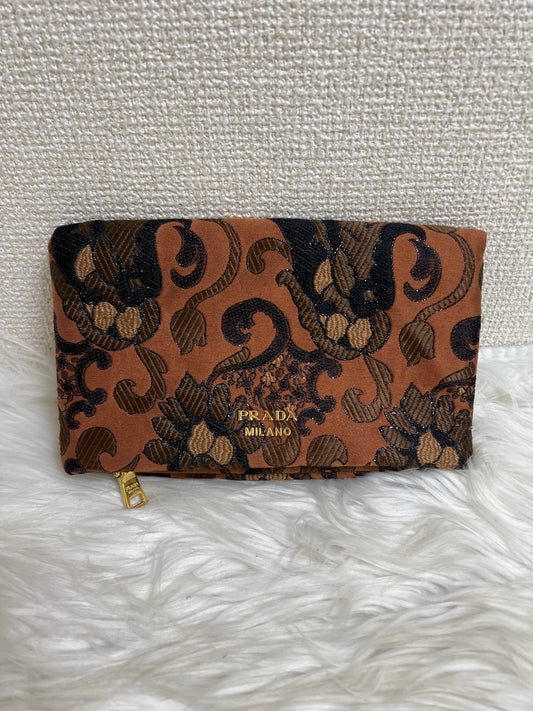 Prada Orange Pouches A-16876