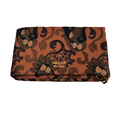 Prada Orange Pouches A-16876