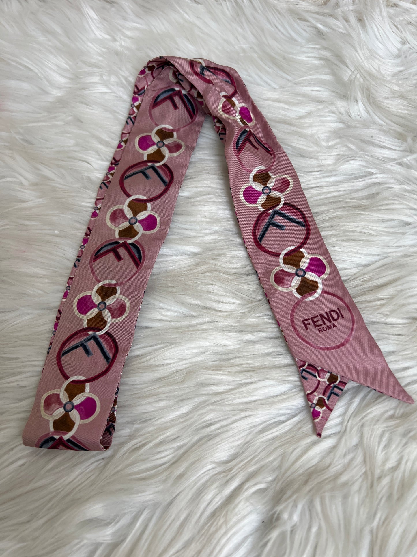 Fendi Pink Scarves A-16877