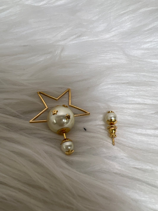 Dior Gold Earrings A-16888