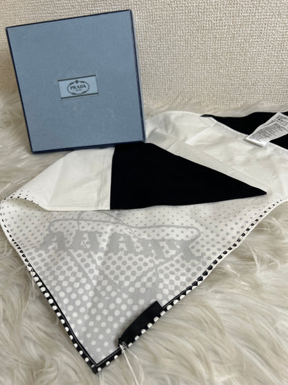 Prada Black Scarves A-16894