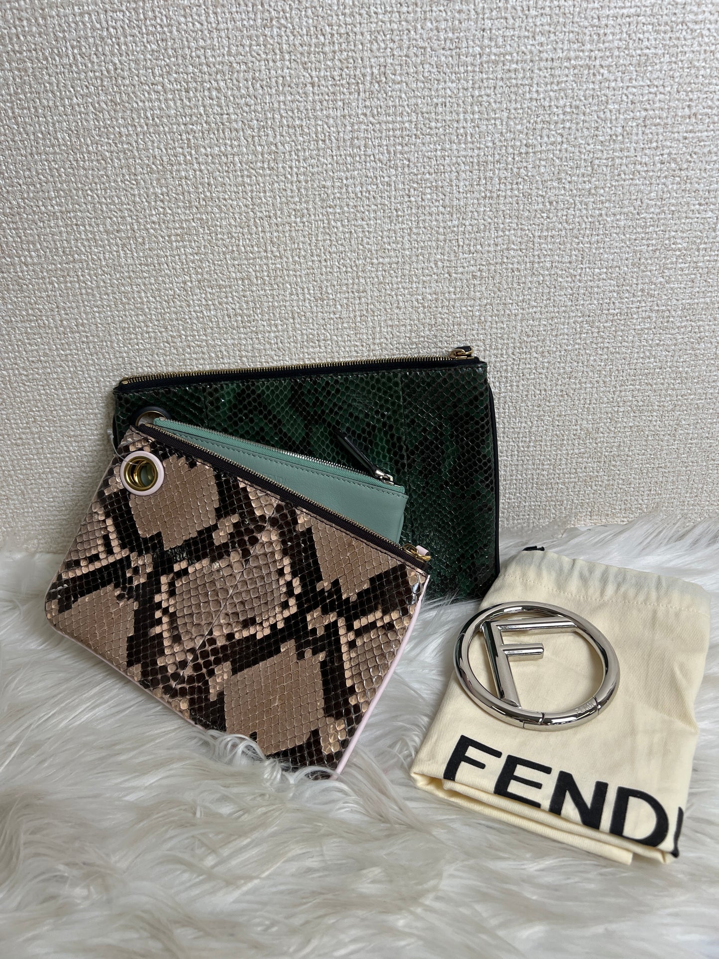 Fendi Multicolor Pouches A-16905