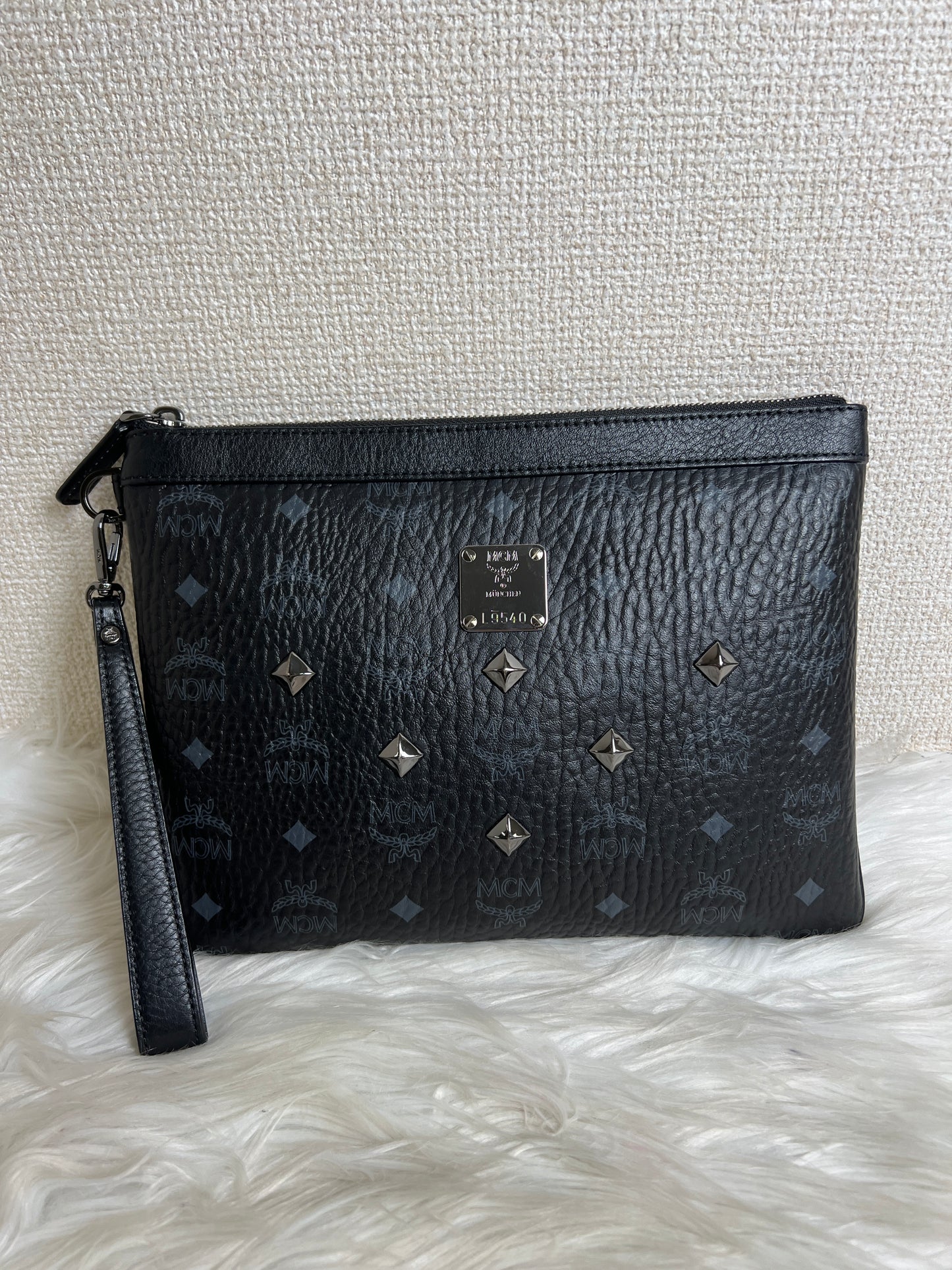 MCM Black Pouches A-16906