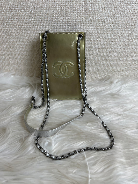 Chanel Silver Pouches A-16909