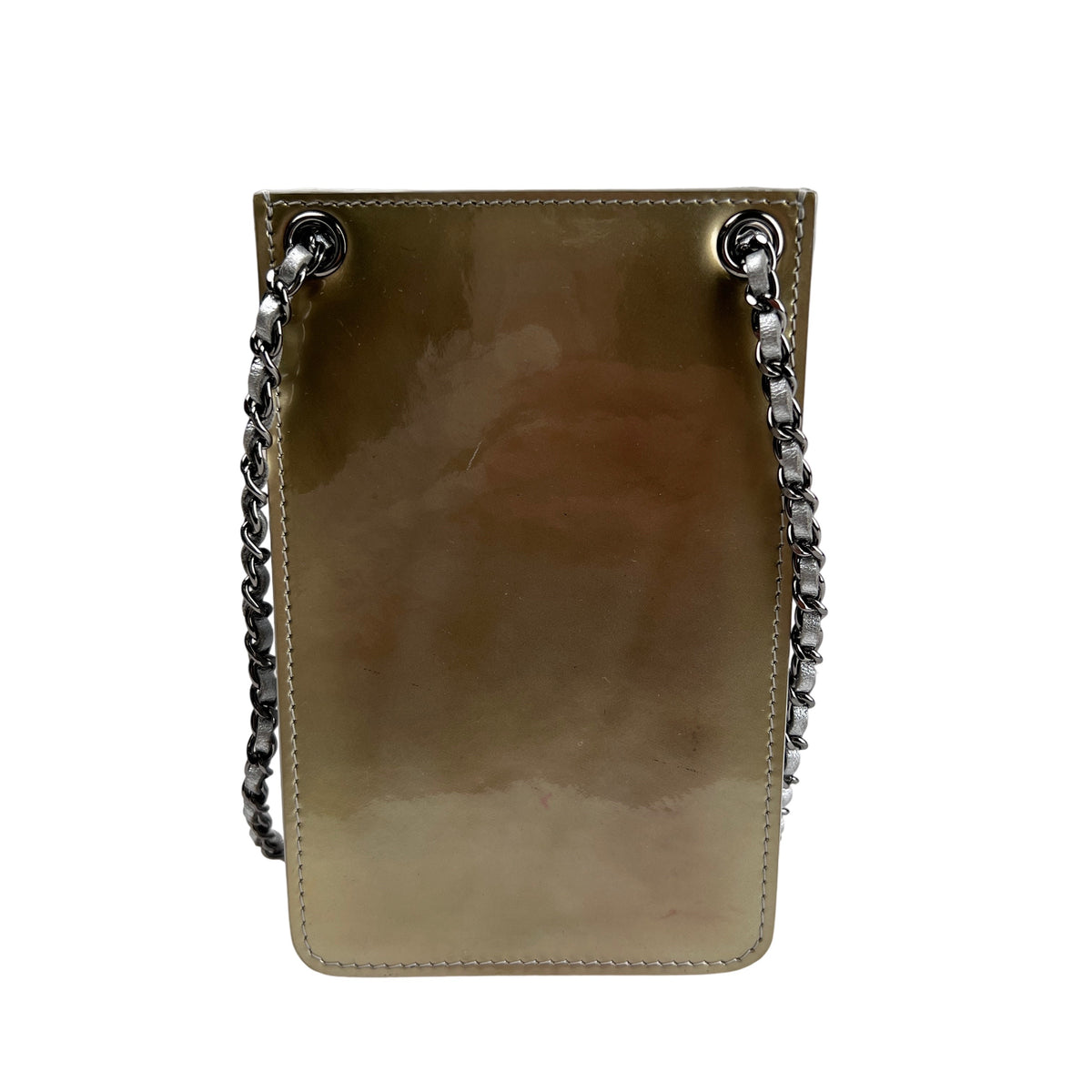 Chanel Silver Pouches A-16909