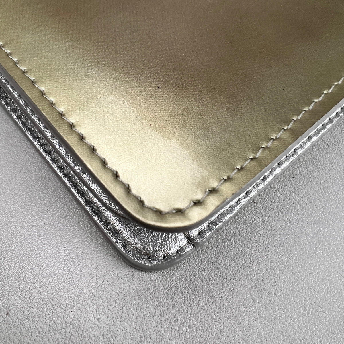 Chanel Silver Pouches A-16909