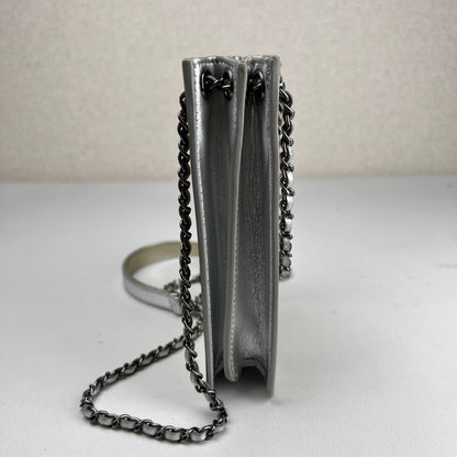 Chanel Silver Pouches A-16909