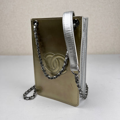 Chanel Silver Pouches A-16909