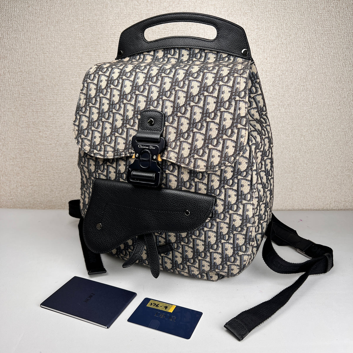 Dior Navy Backpacks A-16910
