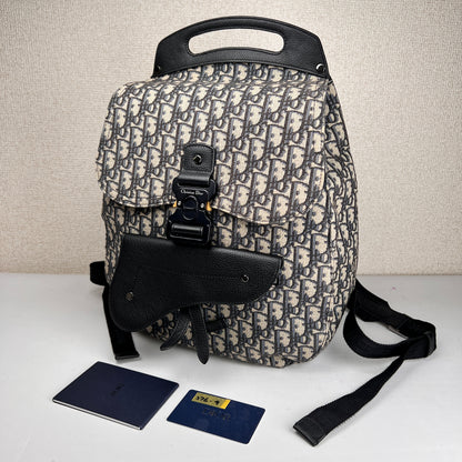 Dior Navy Backpacks A-16910