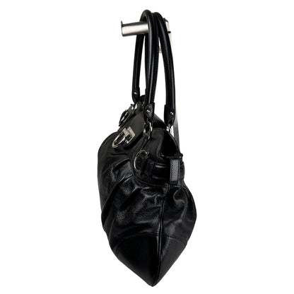 Ferragamo Black Handle Bags A-16918