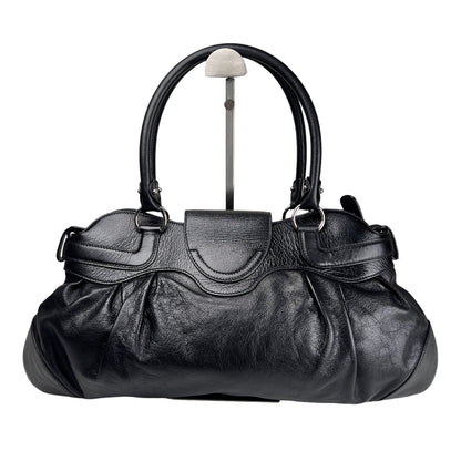 Ferragamo Black Handle Bags A-16918