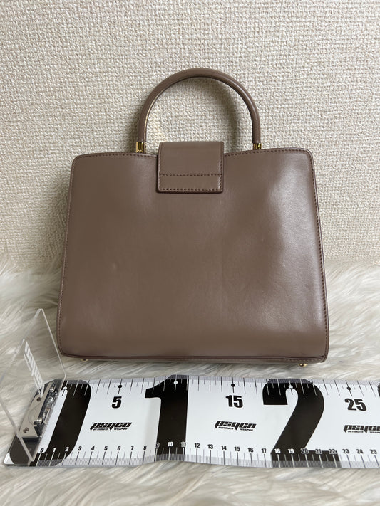 Ferragamo Beige Handle Bags A-16923