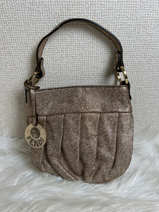 Fendi Gold Shoulder Bags A-16926