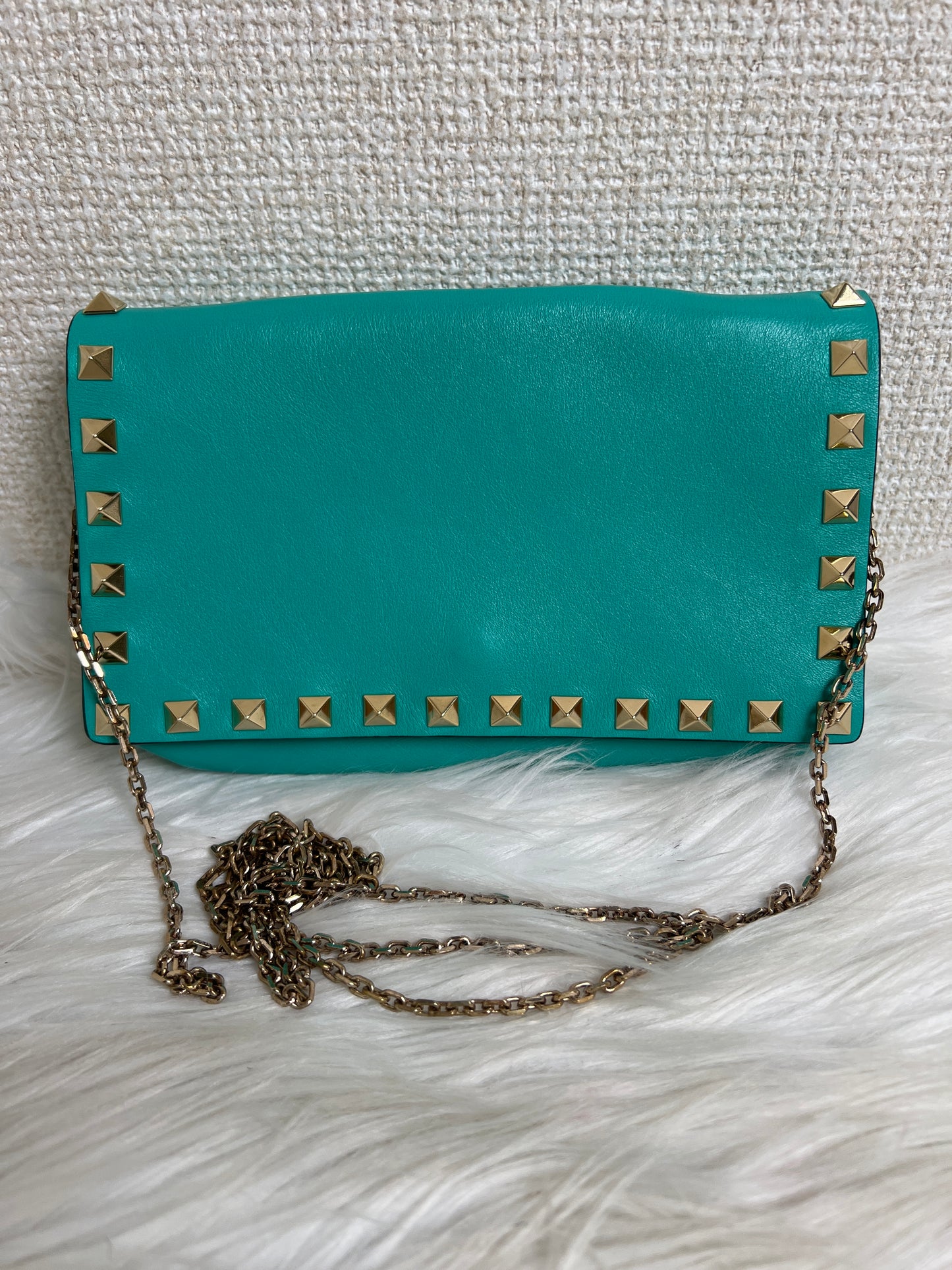 Valentino Green Shoulder Bags A-16931