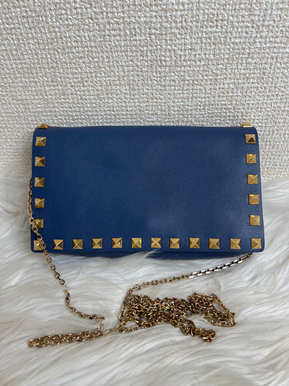 Valentino Blue Shoulder Bags A-16932