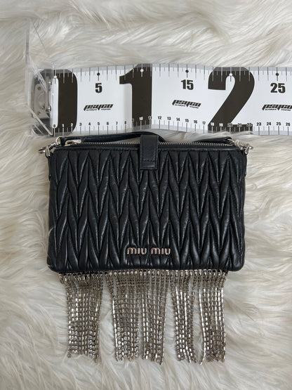 Miu Miu Black Pouches A-16934