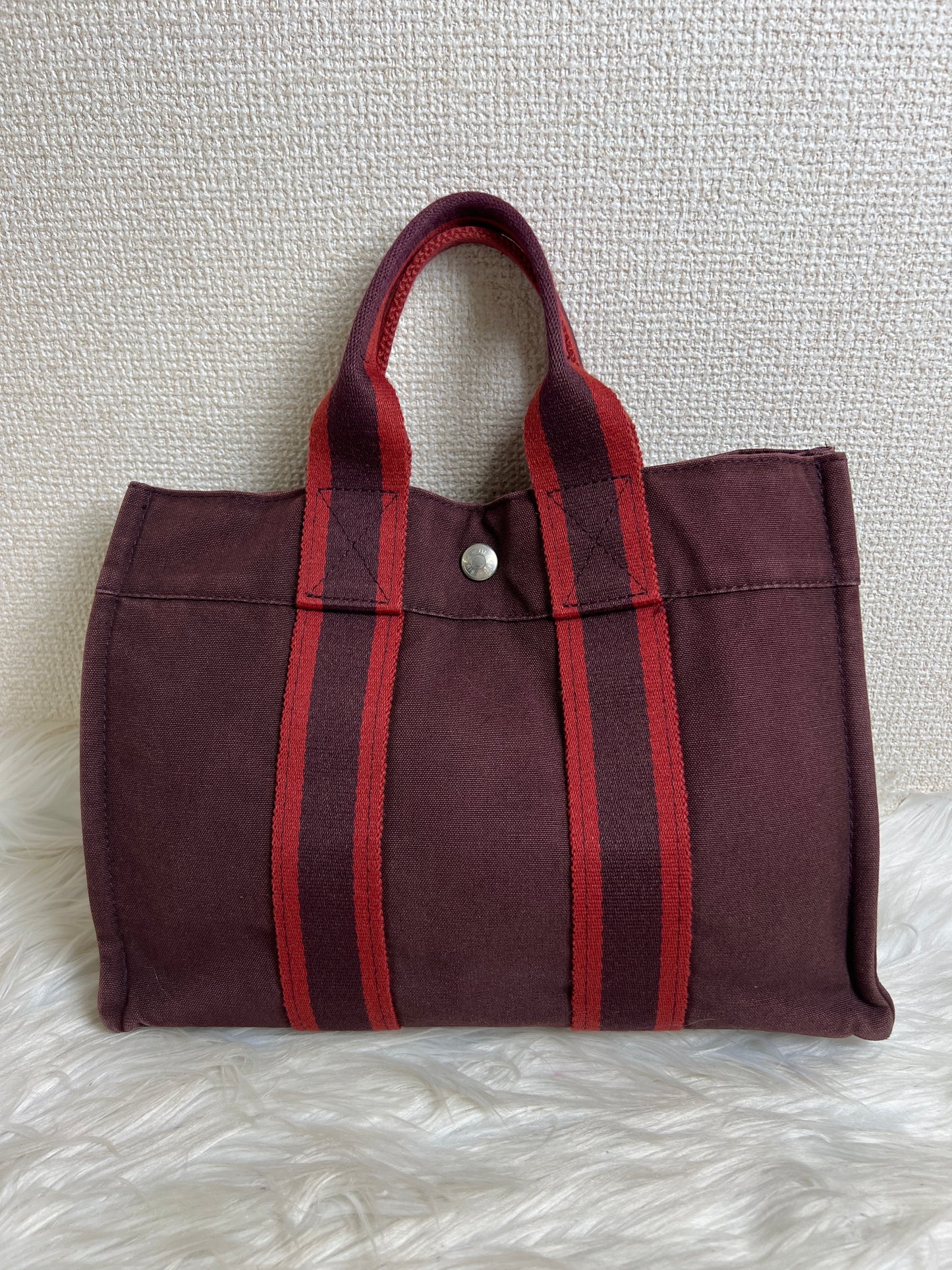 Hermes Red Tote Bags A-16935