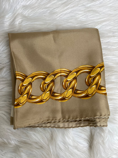 Chanel Gold Scarves A-16951