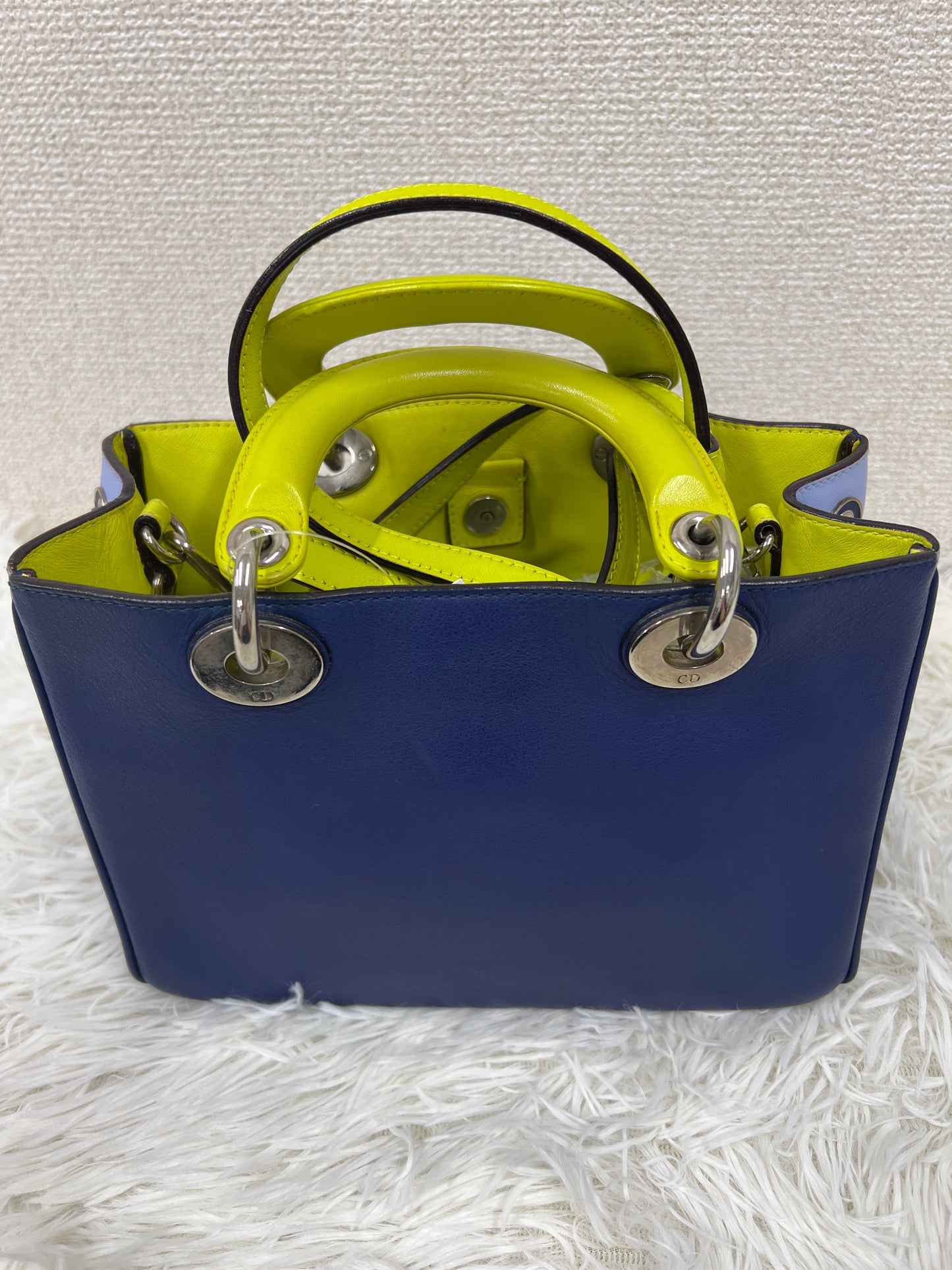 Dior Blue Shoulder Bag A-16962