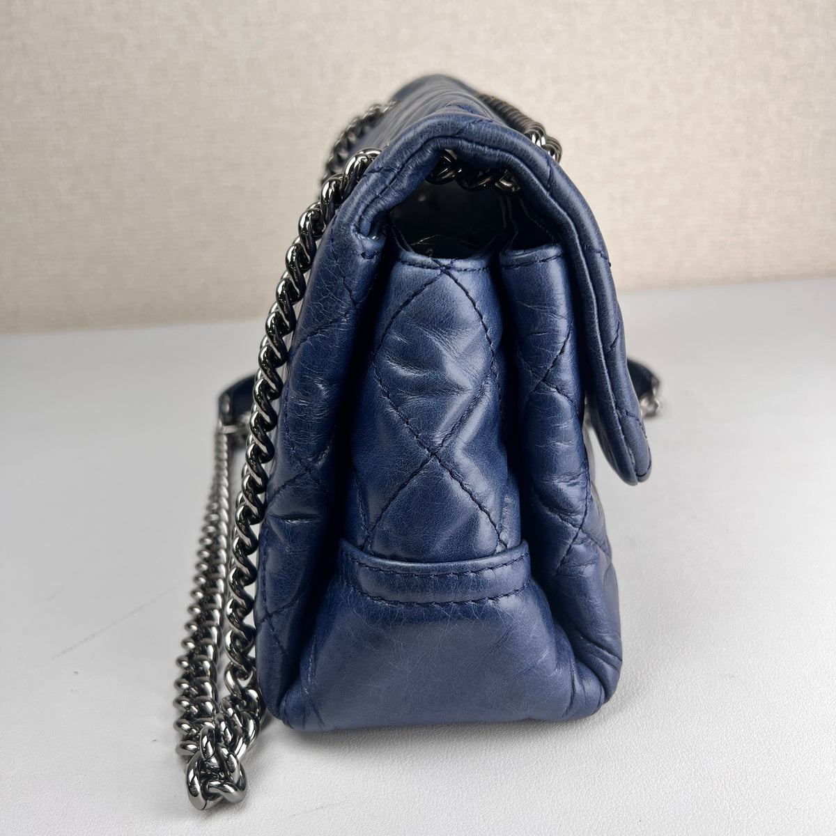 Chanel Navy Shoulder Bags A-16968