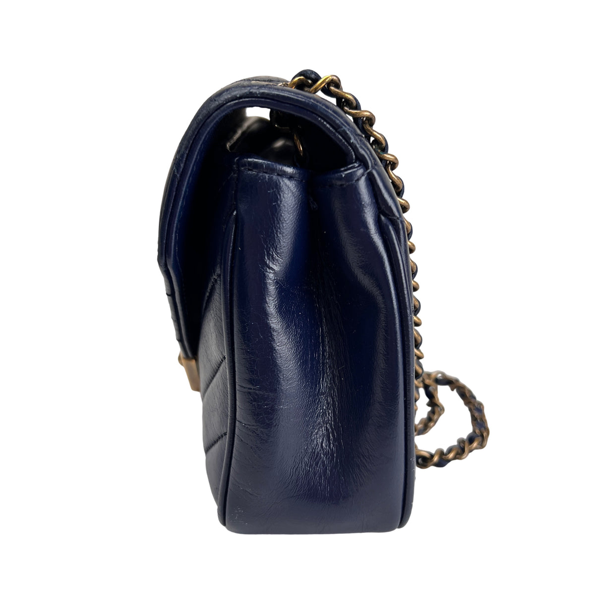 Chanel Navy Shoulder Bags A-16975