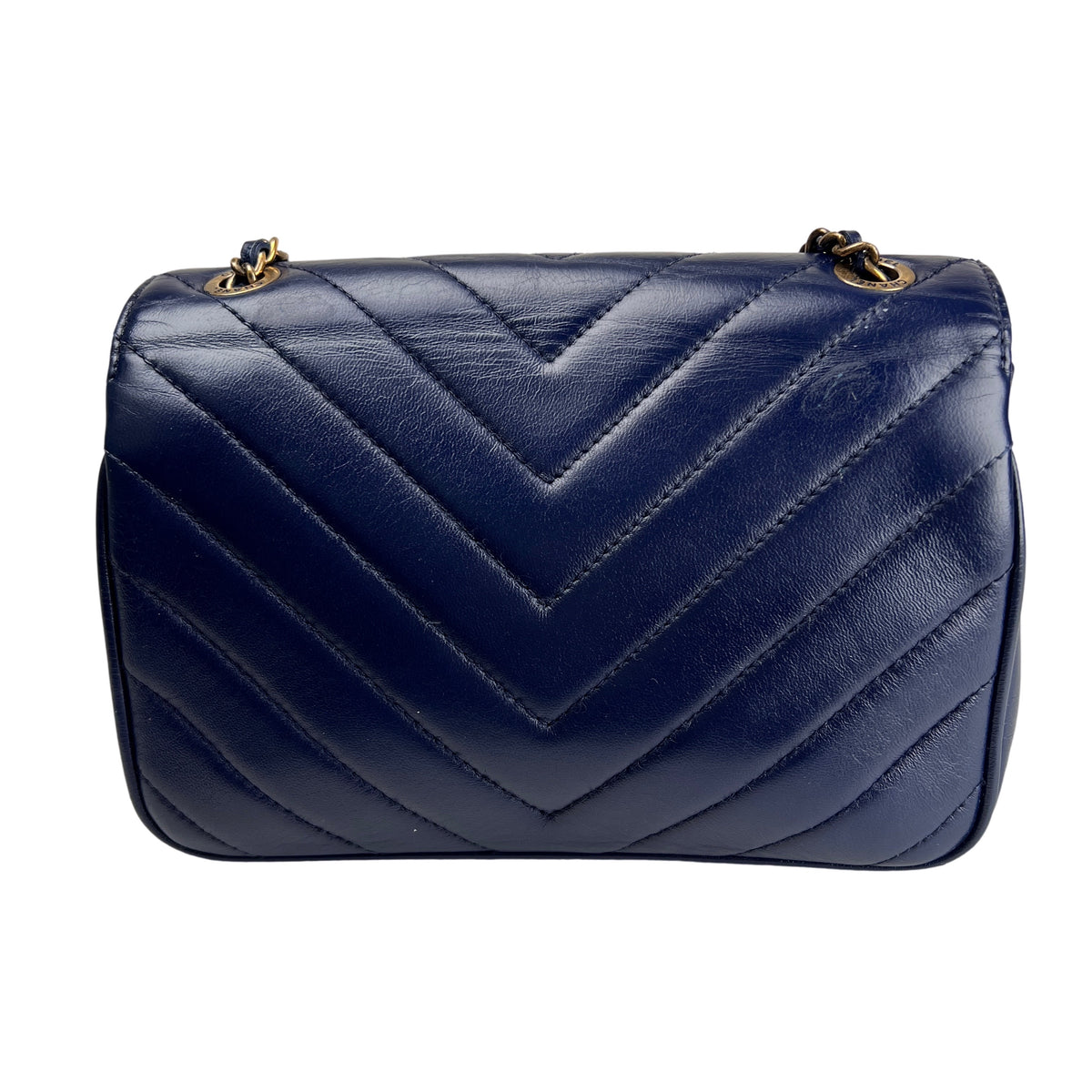 Chanel Navy Shoulder Bags A-16975