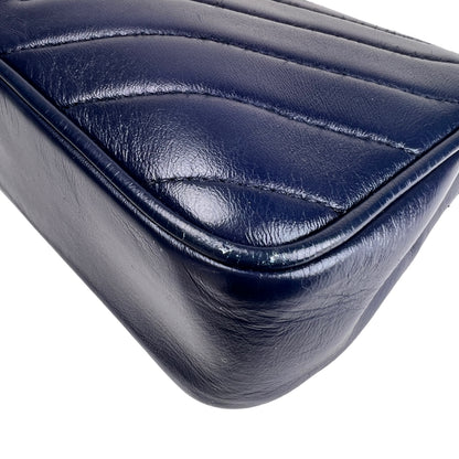Chanel Navy Shoulder Bags A-16975