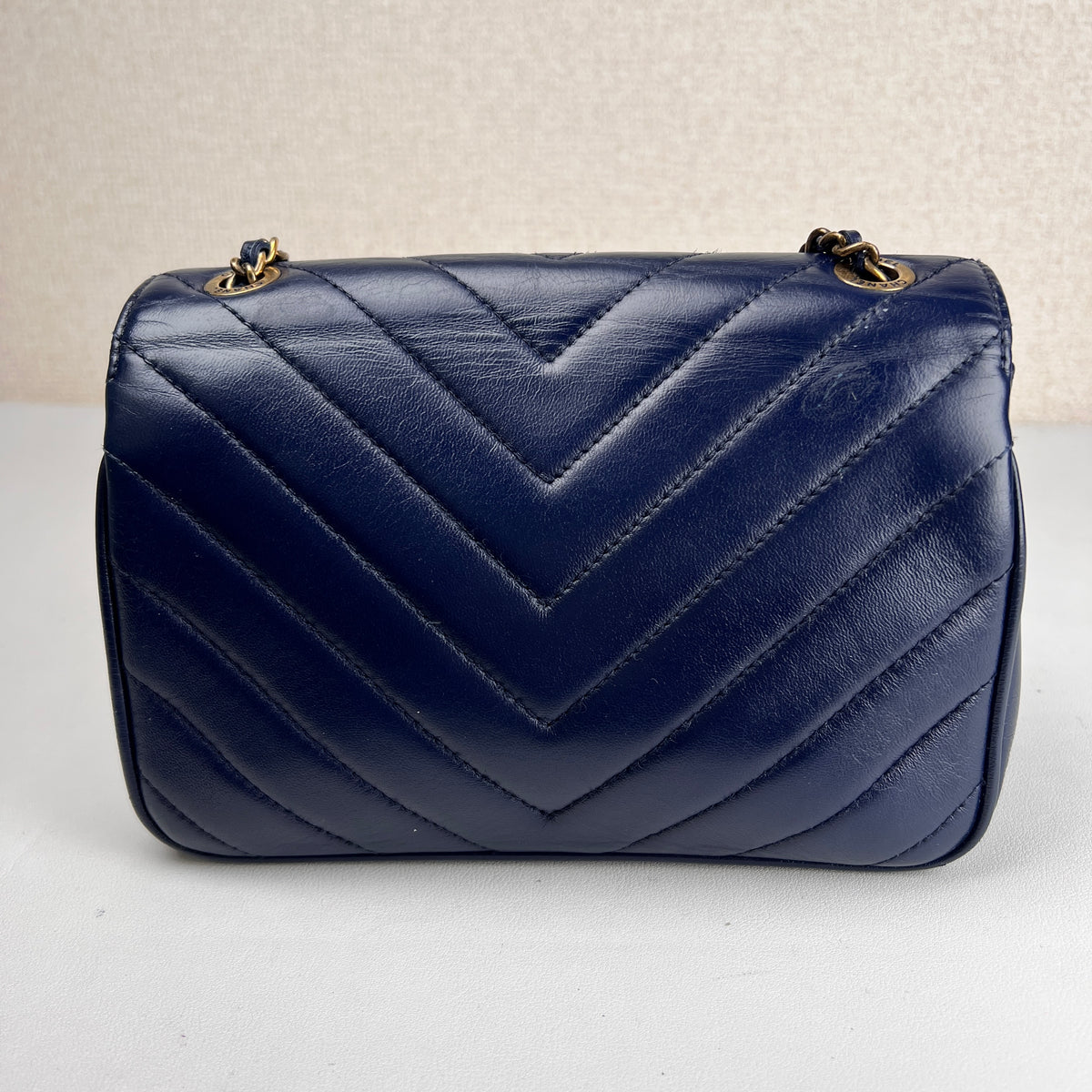 Chanel Navy Shoulder Bags A-16975