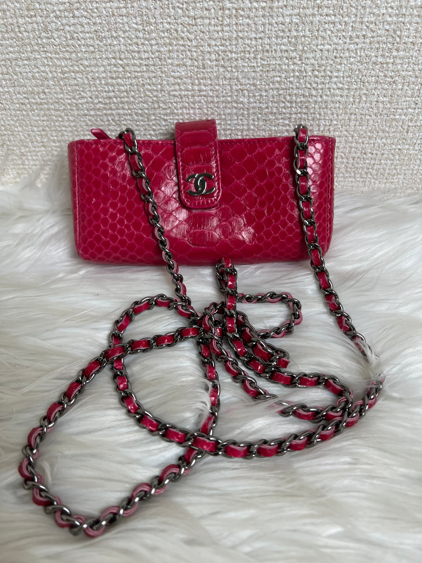 Chanel Pink Pouches A-16986