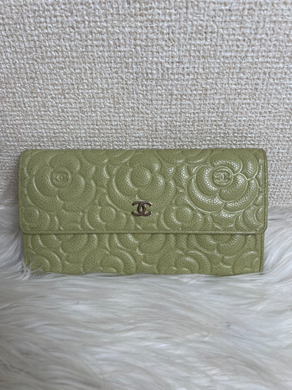 Chanel Green Wallets A-16990