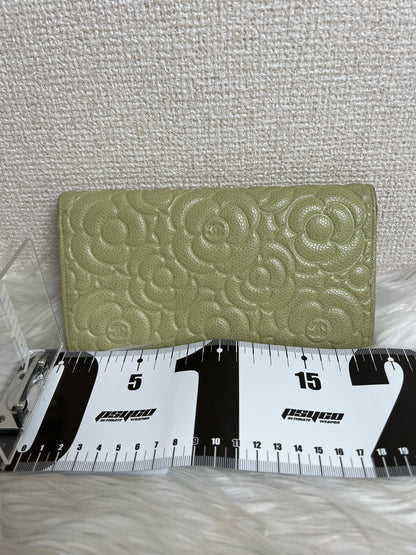 Chanel Green Wallets A-16990