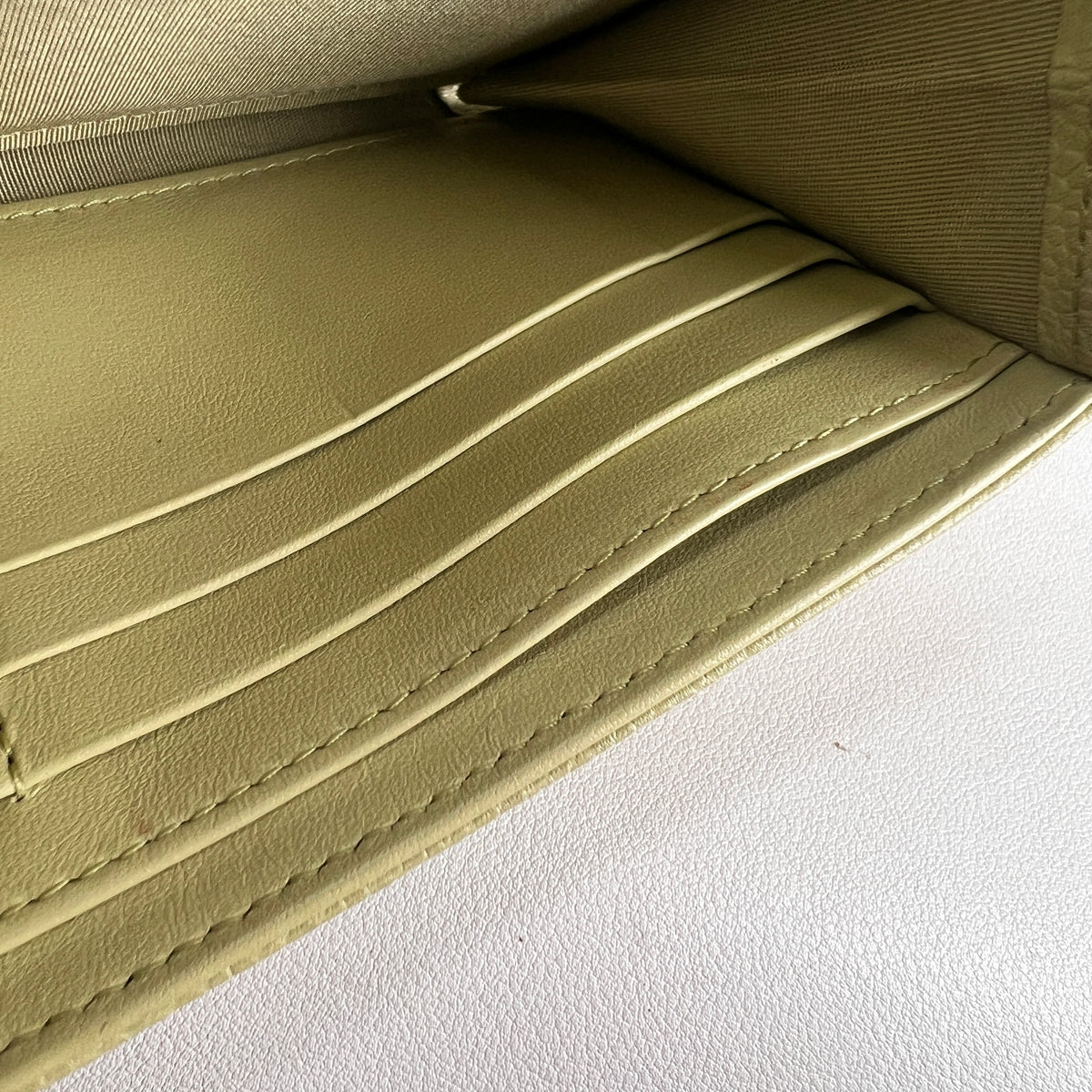 Chanel Green Wallets A-16990