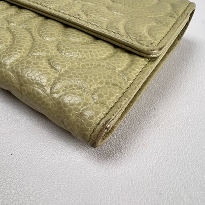Chanel Green Wallets A-16990