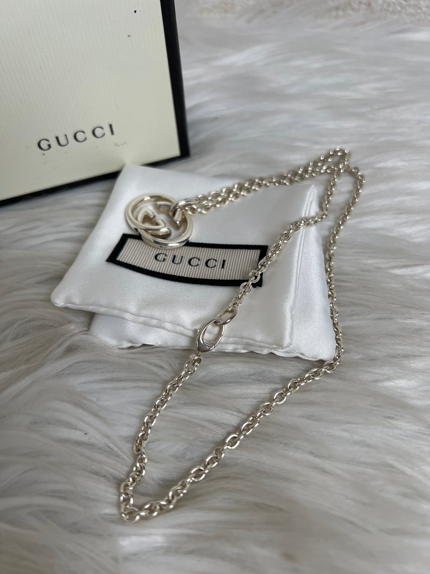 Gucci Silver Necklaces A-17000