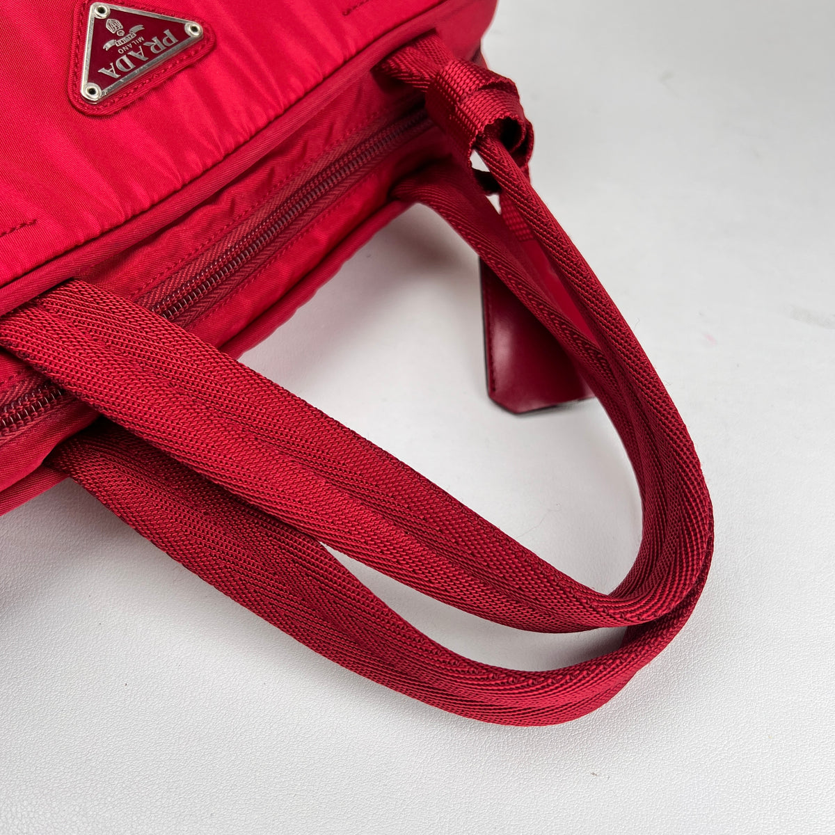 Prada Red Handle Bags A-17027
