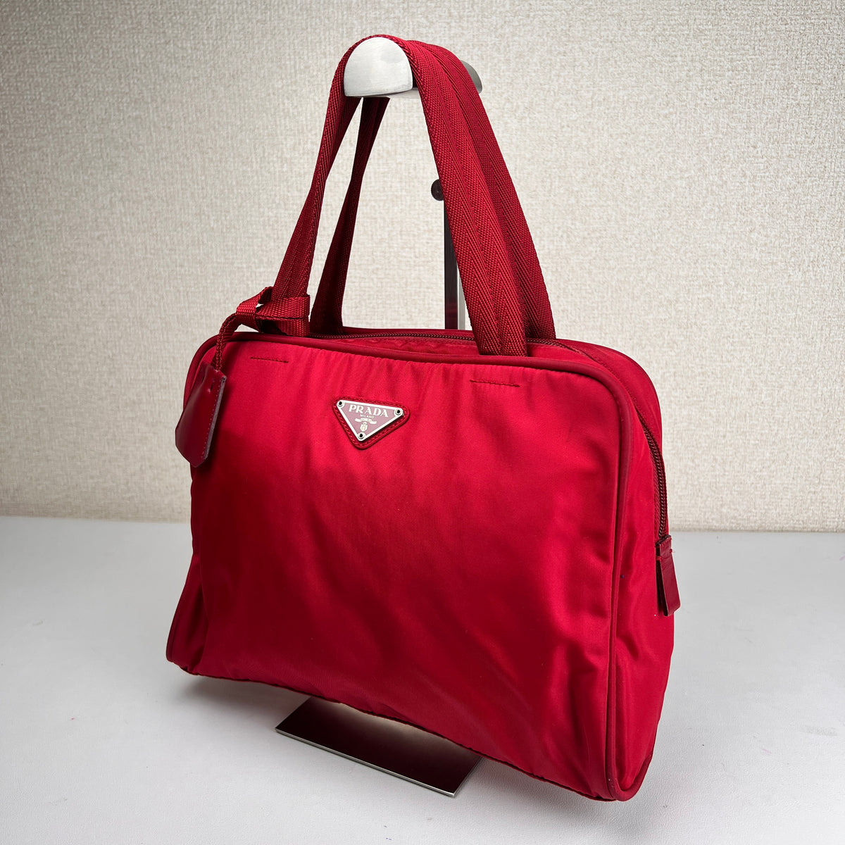 Prada Red Handle Bags A-17027