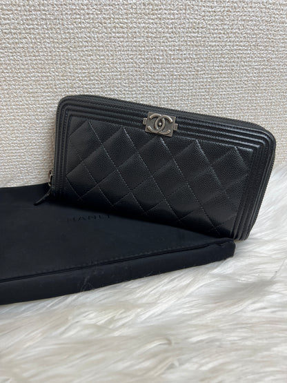Chanel Black Wallets A-17061
