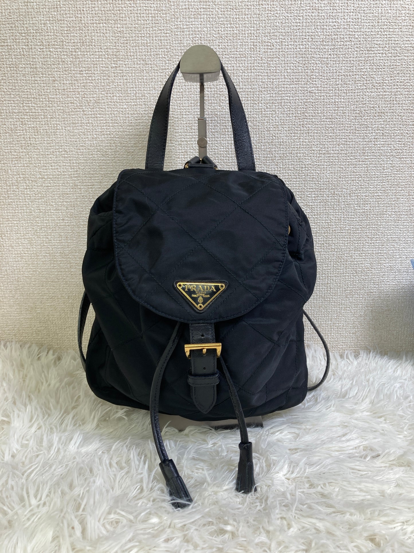 Prada Black Backpacks A-17066