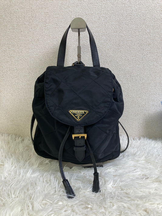 Prada Black Backpacks A-17066