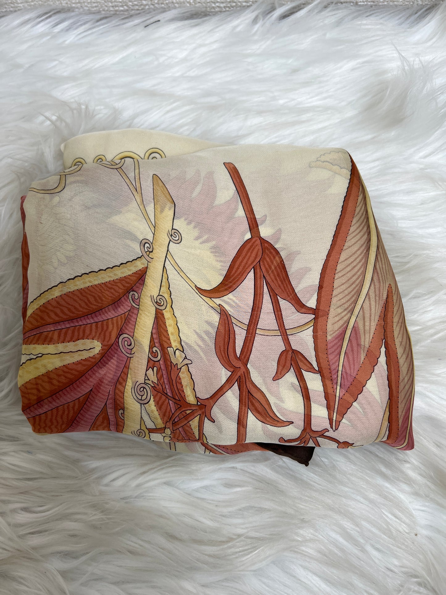 Ferragamo Brown Scarves A-17083